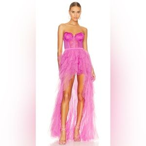 For Love and Lemons x Revolve Bustier Gown